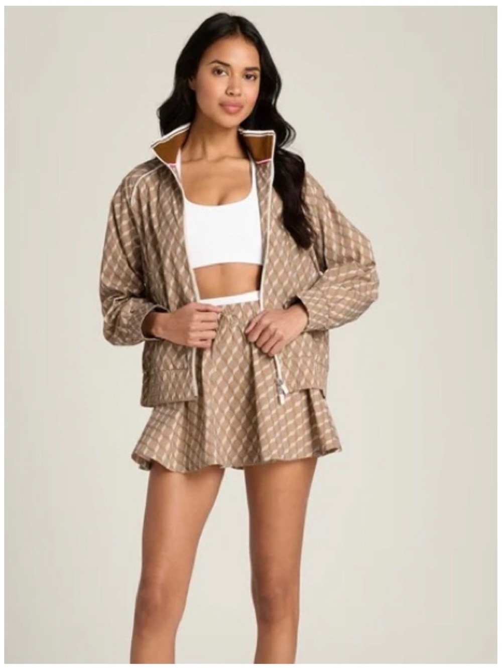 Wilson XL Retro Jacket Print Suntan